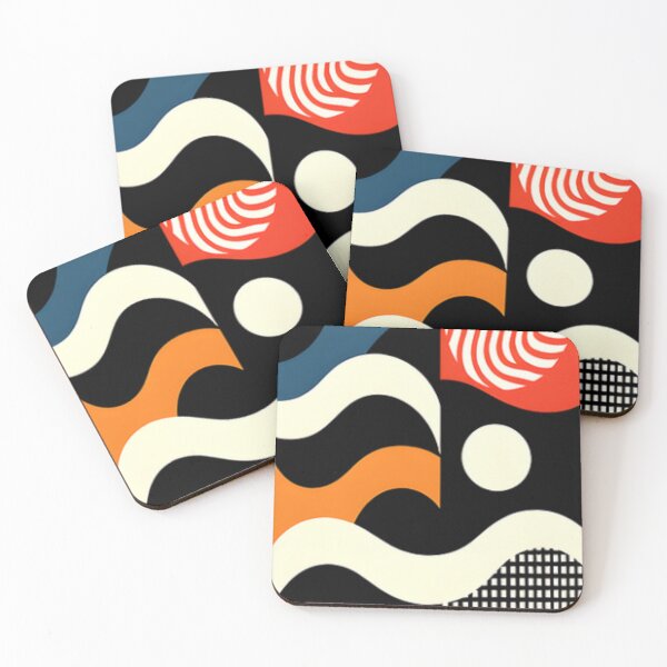Item preview, part geometric abstract 4 colorful design designed and sold by SmashingDeals.