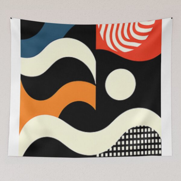 Item preview, part geometric abstract 4 colorful design designed and sold by SmashingDeals.