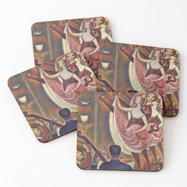 Item preview, Le Chahut' by Georges Seurat designed and sold by RickE.