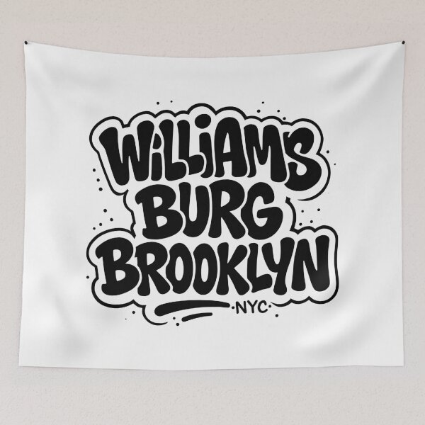Item preview, Williamsburg Brooklyn Graffiti Throw-Up designed and sold by Boogosh.