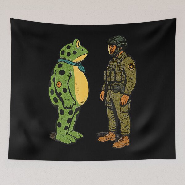 Item preview, Portland Frog Protest designed and sold by Khescoiu.