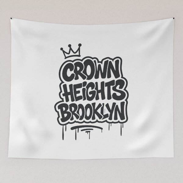 Item preview, Crown Heights Brooklyn Graffiti Throw-Ups designed and sold by Boogosh.