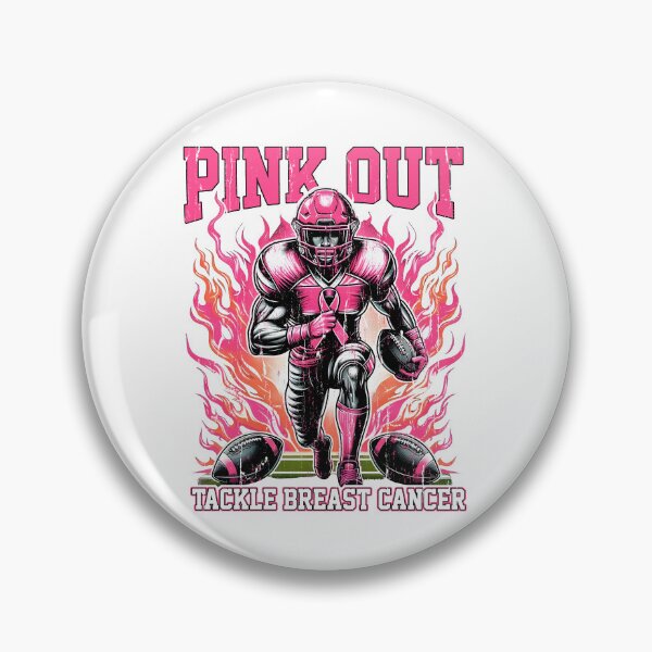 Item preview, Pink Out Tackle Breast Cancer designed and sold by hissxxart.