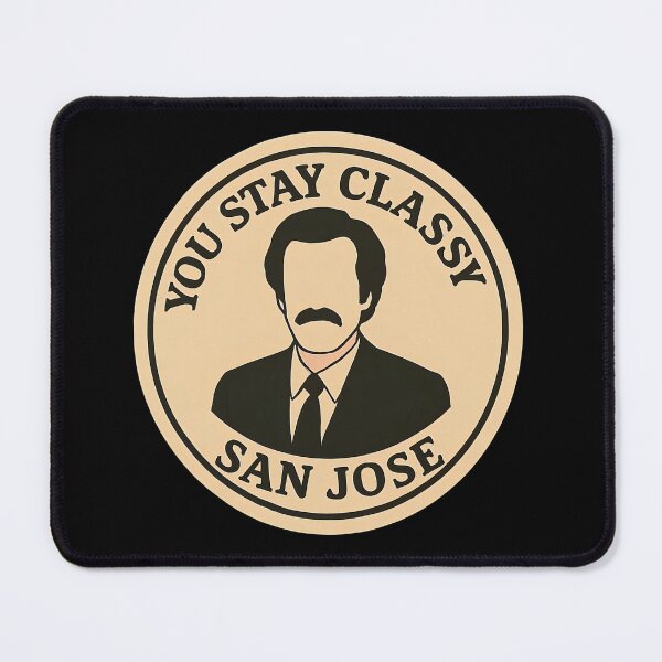 Item preview, Anchorman Inspired Retro USA Print: San Jose designed and sold by PinUpPizzazz.
