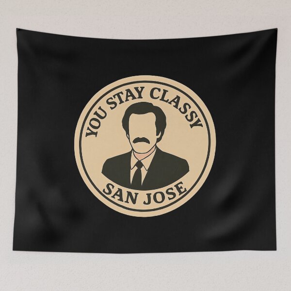 Item preview, Anchorman Inspired Retro USA Print: San Jose designed and sold by PinUpPizzazz.