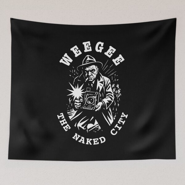 Item preview, Weegee neon noir portrait designed and sold by Boogosh.