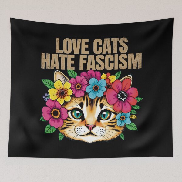 Item preview, Love Cats Hate Fascism. #4 designed and sold by EunsooLee.