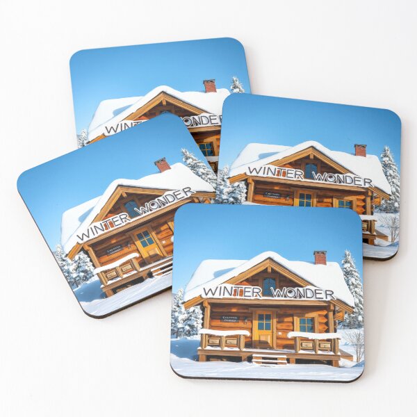 Item preview, Cozy Cabin Winter Escape designed and sold by CTM ArtStudio.