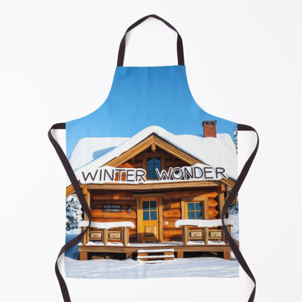 Item preview, Cozy Cabin Winter Escape designed and sold by CTM ArtStudio.
