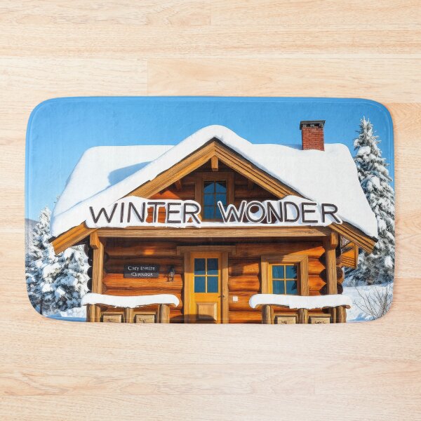 Item preview, Cozy Cabin Winter Escape designed and sold by CTM ArtStudio.