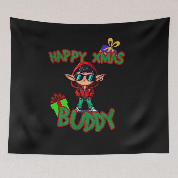Item preview, Buddy Christmas Sweatshirt - Funny Ugly Holiday Design designed and sold by ONIX23.