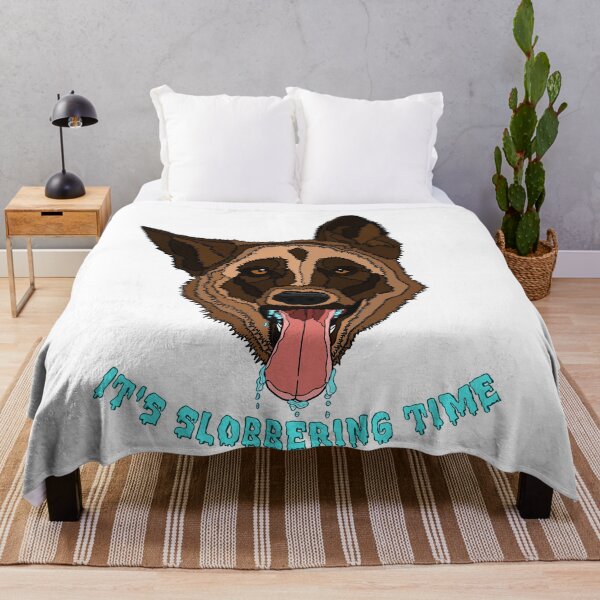 Item preview, It's slobbering time - German Shepherd designed and sold by nostakesart.