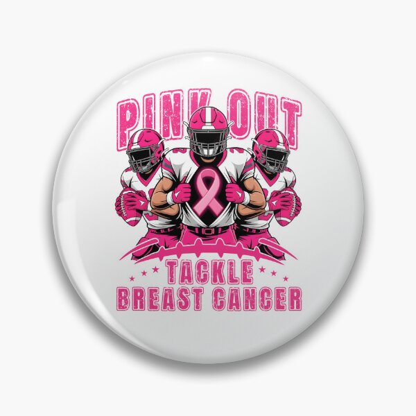 Item preview, Pink Out Tackle Breast Cancer designed and sold by hissxxart.
