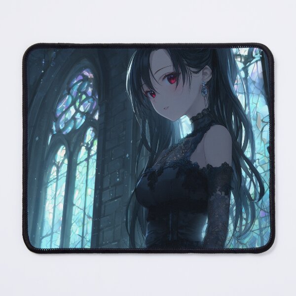 Item preview, Mystical Gothic Beauty - Red-Eyed Vampire Lady designed and sold by Chris349.