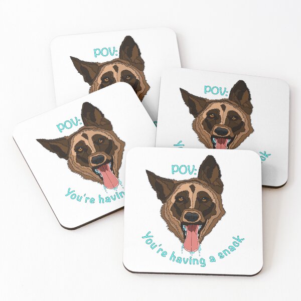 Item preview, POV meme German Shepherd designed and sold by nostakesart.