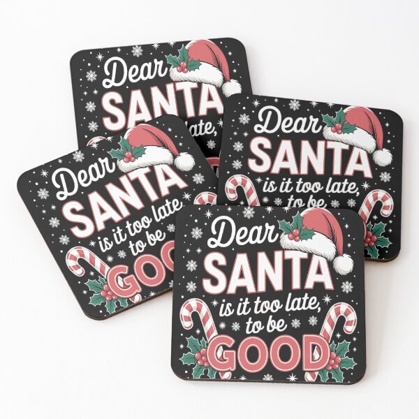 Item preview, Dear Santa Is It Too Late To Be Funny Good Christmas Xmas designed and sold by VladoZork.