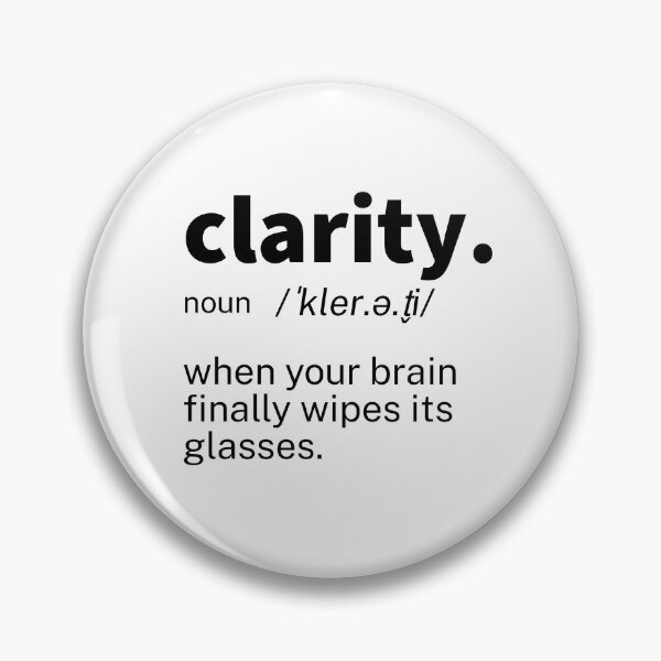 Item preview, Clarity Definition Inspirational designed and sold by IronWords.