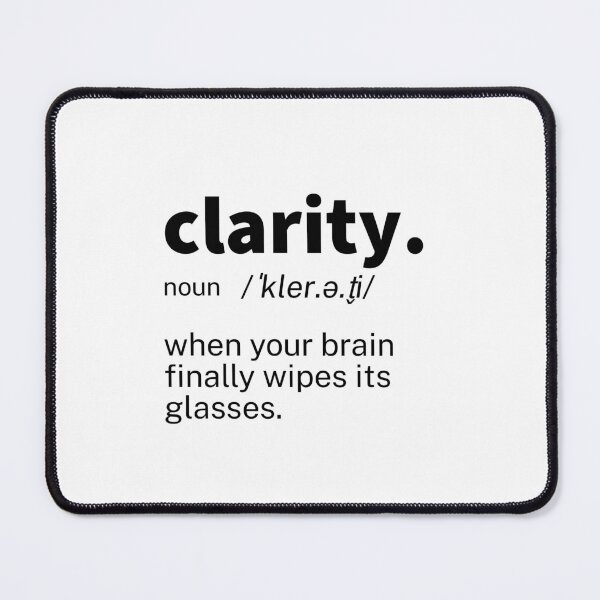 Item preview, Clarity Definition Inspirational designed and sold by IronWords.