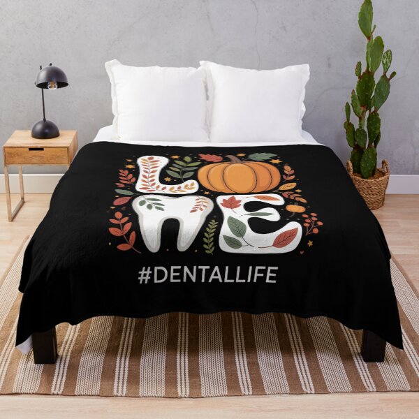 Item preview, Fall Autumn Love Dental Life Pumpkin Tooth Dentist designed and sold by VladoZork.