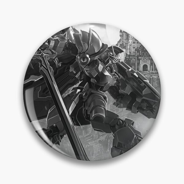 Item preview, knight gundam black white designed and sold by sabartgunpla.