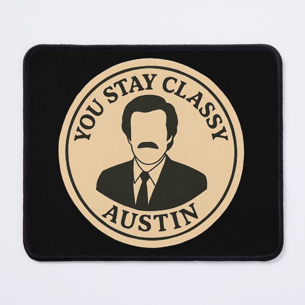 Item preview, Anchorman Inspired Retro USA Print: Austin designed and sold by PinUpPizzazz.
