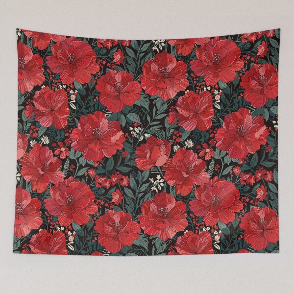 Item preview, Red Flowers designed and sold by CoolPixels.
