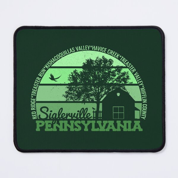 Item preview, Siglerville Pennsylvania Sunset Retro Vintage Local Pride Logo designed and sold by CRHPOD20.