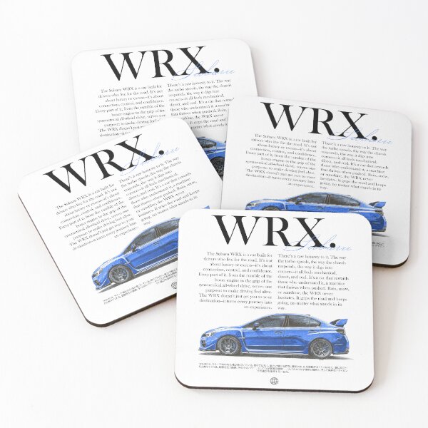 Item preview, Blue Subaru WRX – JDM Turbo Icon designed and sold by Blitzcrew.Co.