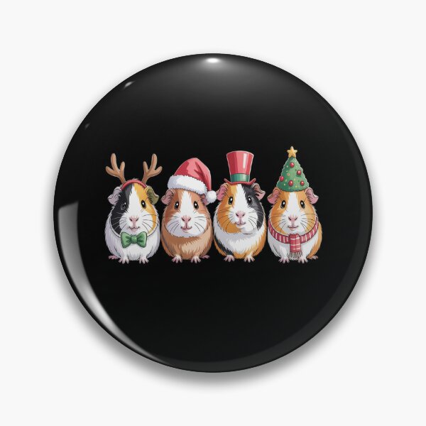 Item preview, Merry Pigmas Funny Santa Guinea Pig Squad Christmas designed and sold by VladoZork.