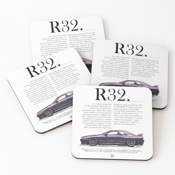 Item preview, Purple Nissan Skyline R32 GTR – Godzilla JDM Legend designed and sold by Blitzcrew.Co.