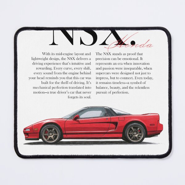 Item preview, Red Honda NSX – JDM Supercar Classic designed and sold by Blitzcrew.Co.