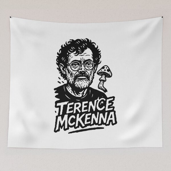 Item preview, Terence McKenna Visionary Psychedelia Art designed and sold by Boogosh.