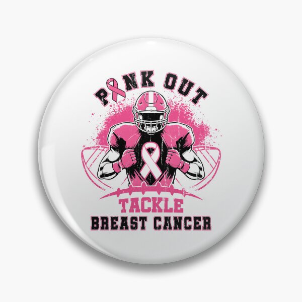 Item preview, Pink Out Tackle Breast Cancer designed and sold by hissxxart.