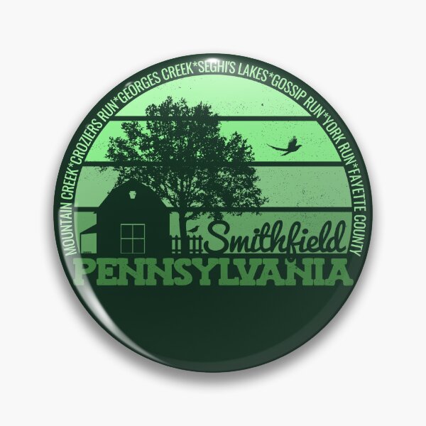 Item preview, Smithfield Pennsylvania Sunset Retro Vintage Local Pride Logo designed and sold by CRHPOD20.