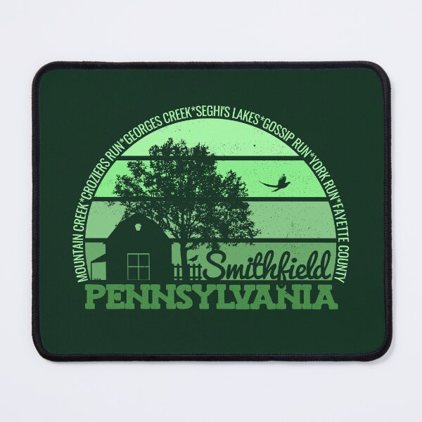 Item preview, Smithfield Pennsylvania Sunset Retro Vintage Local Pride Logo designed and sold by CRHPOD20.