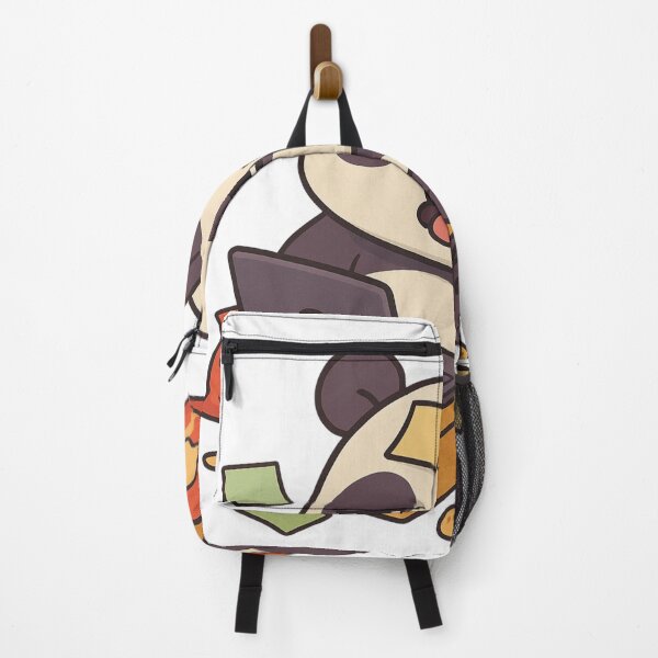 Item preview, Overworked Chubby Panda Buried in Snacks and Sticky Notes designed and sold by Vectorfever.