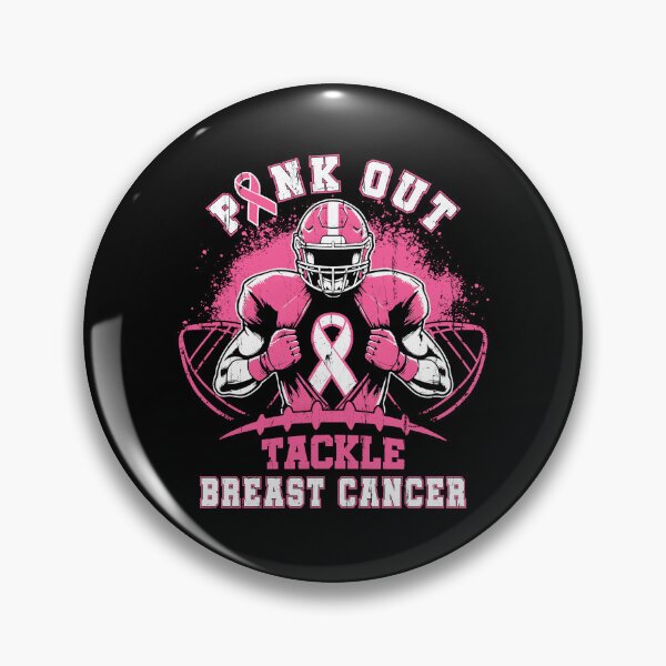 Item preview, Pink Out Tackle Breast Cancer designed and sold by hissxxart.