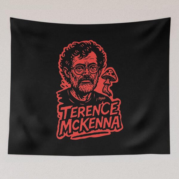 Item preview, Terence McKenna Psychedelic Portrait designed and sold by Boogosh.