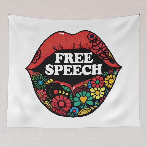 Item preview, Free Speech. designed and sold by EunsooLee.