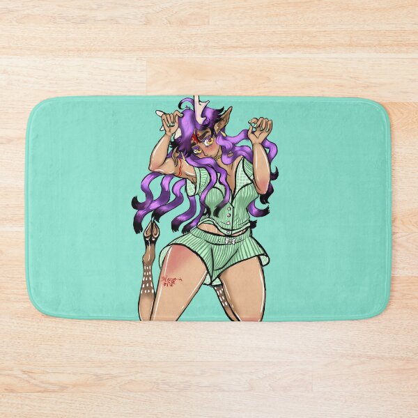 Item preview, sleepy deer woman designed and sold by nekoandwolf1.