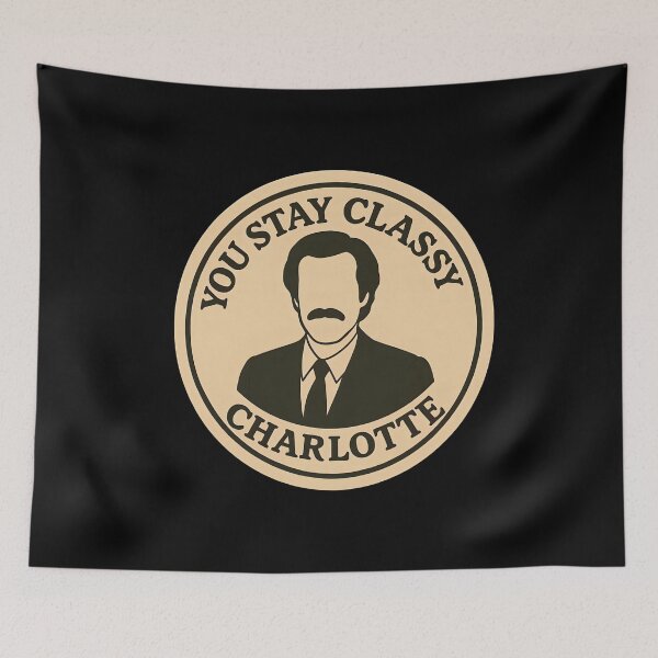 Item preview, Anchorman Inspired Retro USA Print: Charlotte designed and sold by PinUpPizzazz.