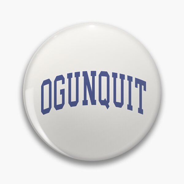 Item preview, Ogunquit Maine - College Font Curved Typography designed and sold by chosenhomes.