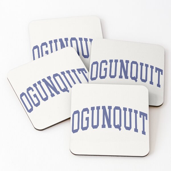Item preview, Ogunquit Maine - College Font Curved Typography designed and sold by chosenhomes.