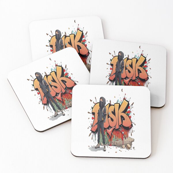 Item preview, ross creations ninja graffiti art Professional design designed and sold by atomsama.