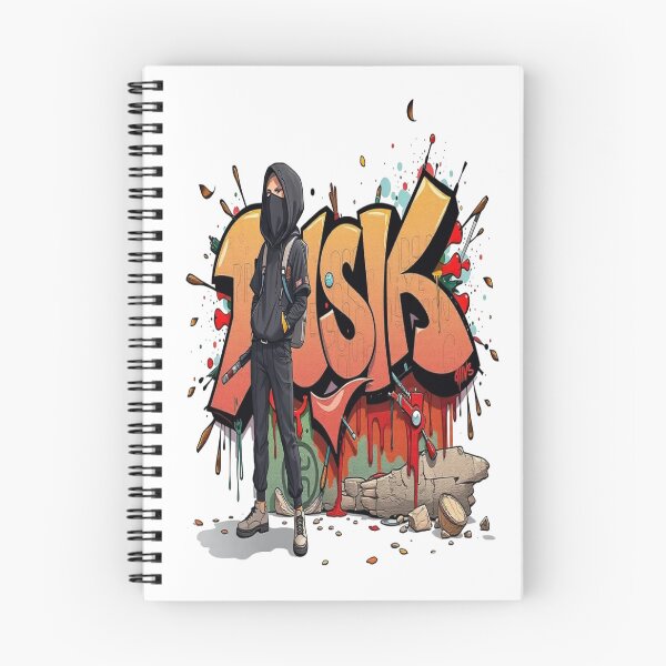 Item preview, ross creations ninja graffiti art Professional design designed and sold by atomsama.