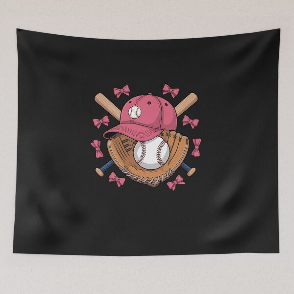 Item preview, Cute Baseball Bow Style designed and sold by diyoor.
