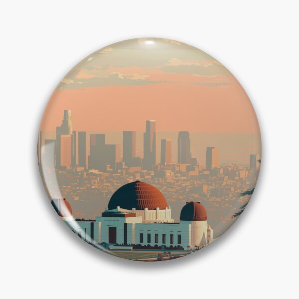 Item preview, Griffith Observatory Los Angeles designed and sold by MisfitPrintsUs.