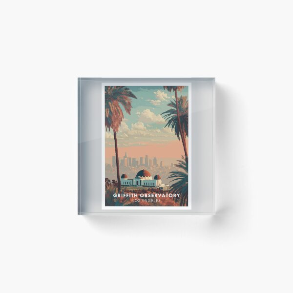 Item preview, Griffith Observatory Los Angeles designed and sold by MisfitPrintsUs.