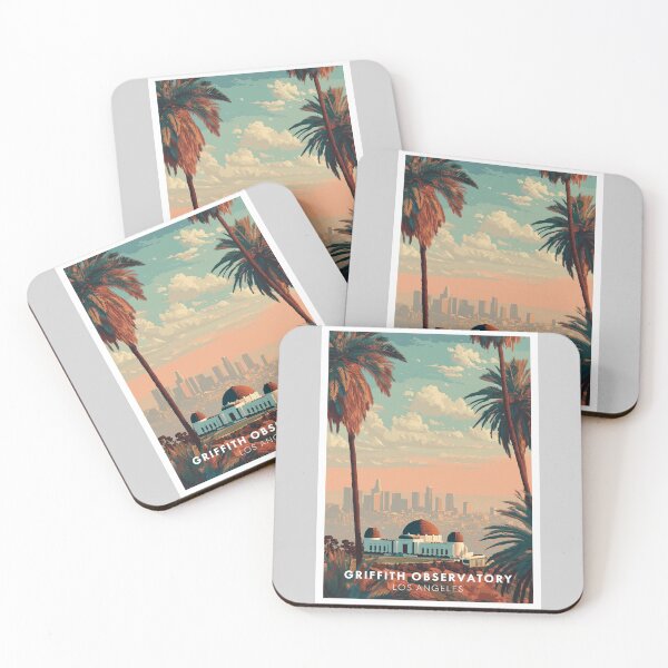 Item preview, Griffith Observatory Los Angeles designed and sold by MisfitPrintsUs.