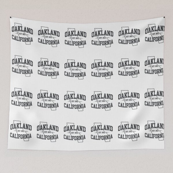 Item preview, Oakland California Vintage Retro Typography 2025 designed and sold by someraargelia.